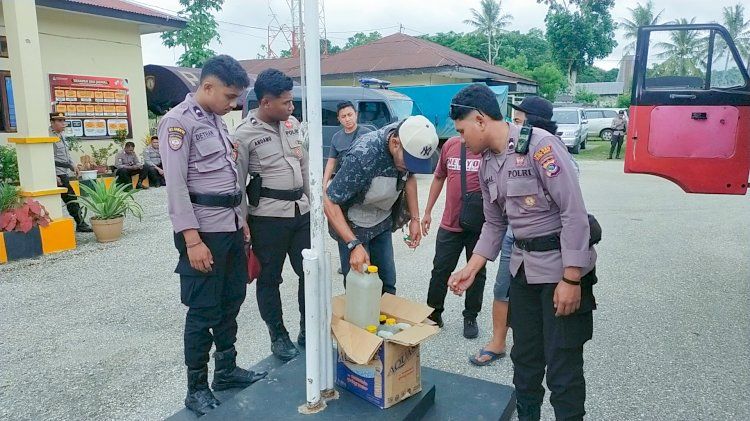 Polres Sumba Barat Gelar Operasi Cipta Kondisi Pasca Pilkada 2024