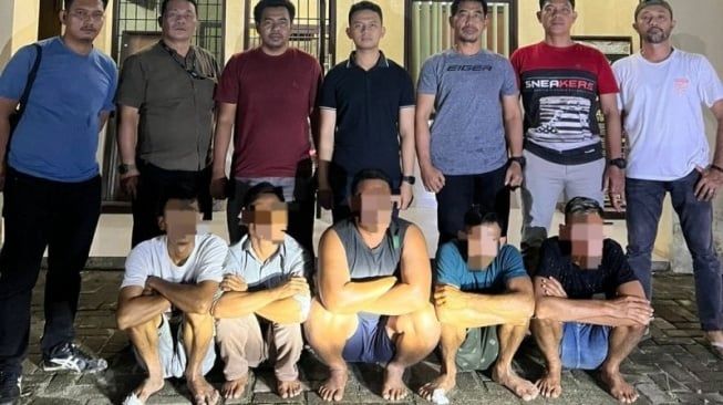 Curi 700 Ekor Bebek, 5 Pria di Sergai Diringkus Polisi