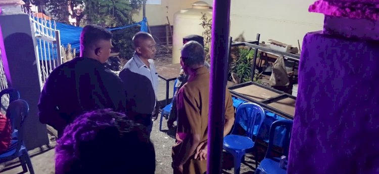 Dapat Laporan Call Center 110, Kapolsek Kota Raja Langsung Datangi Rumah Warga