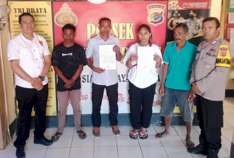 Polisi di Belu Damaikan Kasus Penganiayaan Ayah Terhadap Anak Kandung