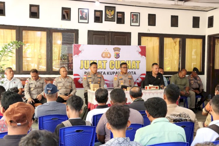 Warga Oesapa Barat-Kupang 'Curhat' Ke Kapolresta Soal Miras, Balapan Liar dan Pesta Tanpa Batas Waktu