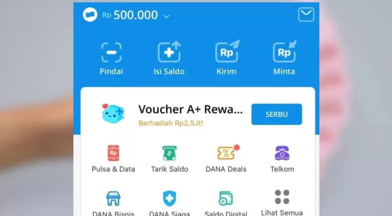 Saldo DANA Gratis Rp300 Ribu Bisa Dicairkan Hari Ini, Cek Cara Klaimnya