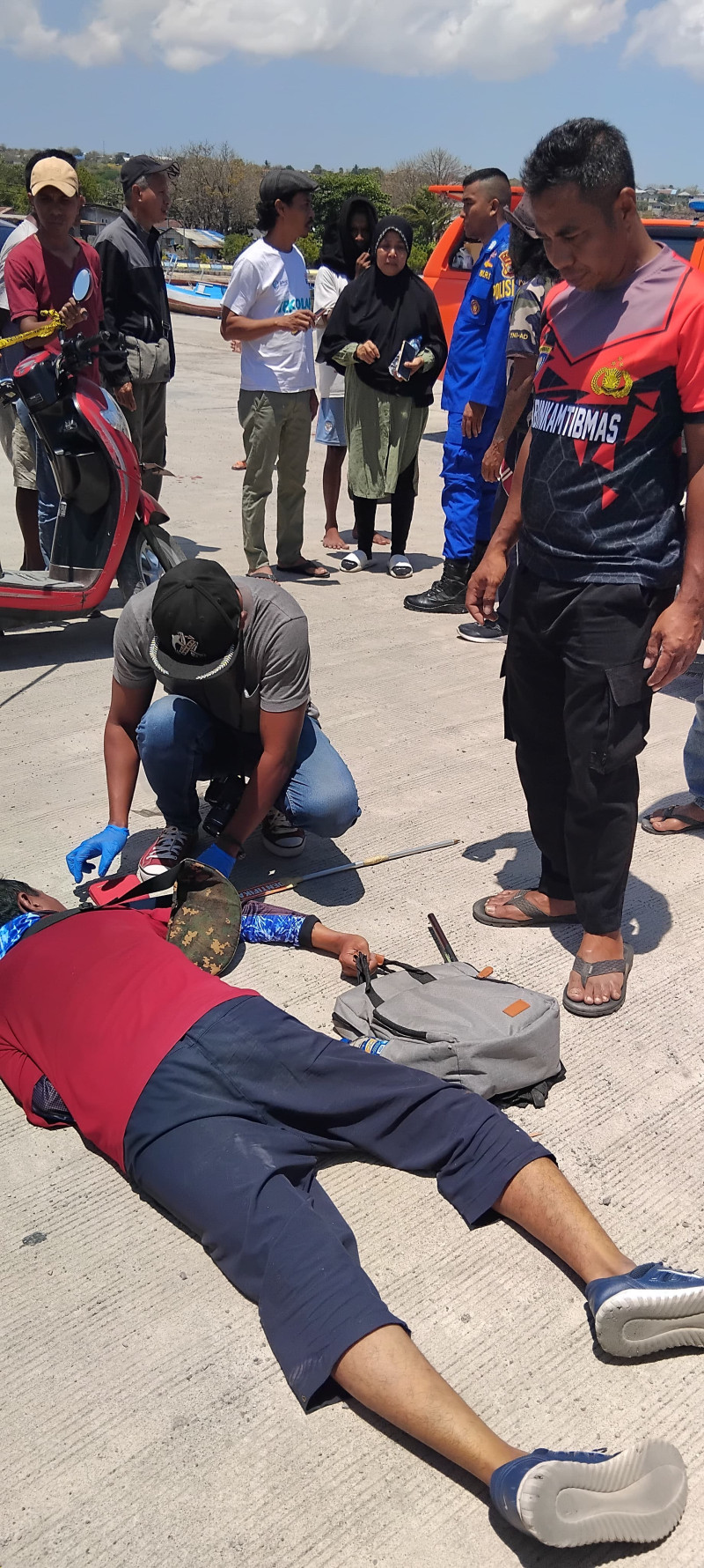 Pulang Mancing, ASN di Kota Kupang Ditemukan Meninggal di Pelabuhan Rakyat