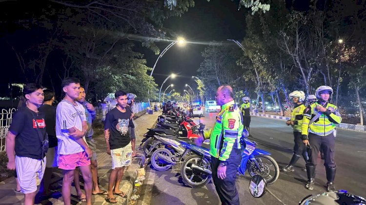Polantas Kembali Amankan Belasan Sepeda Motor Dalam Operasi Akhir Pekan