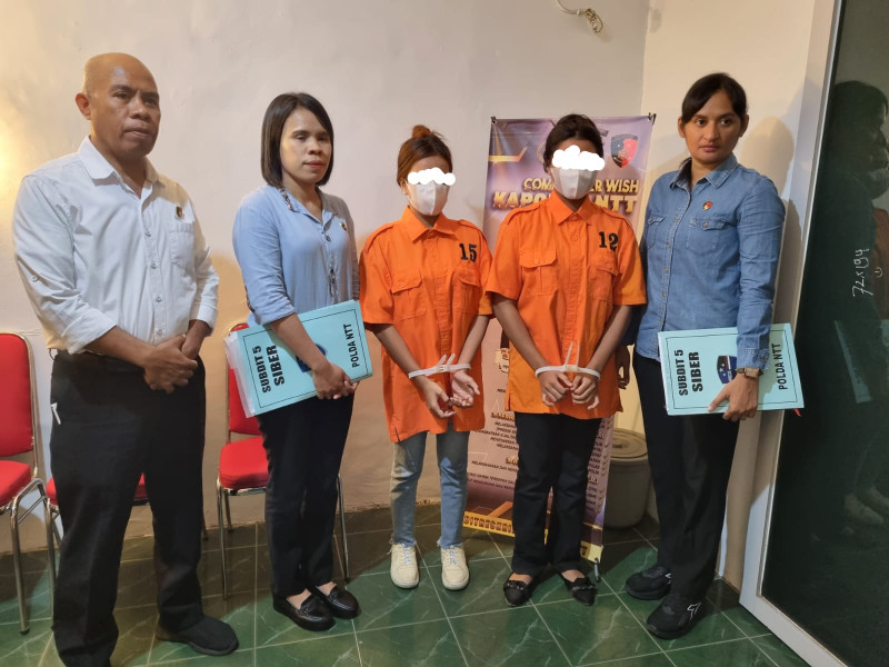 Diserahkan ke Jaksa, Dua Mahasiswi Tersangka Judol Ditahan