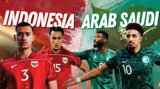 Drama 5 Gol dan Kartu Merah! Timnas Indonesia Kalah Terhormat dari Arab Saudi