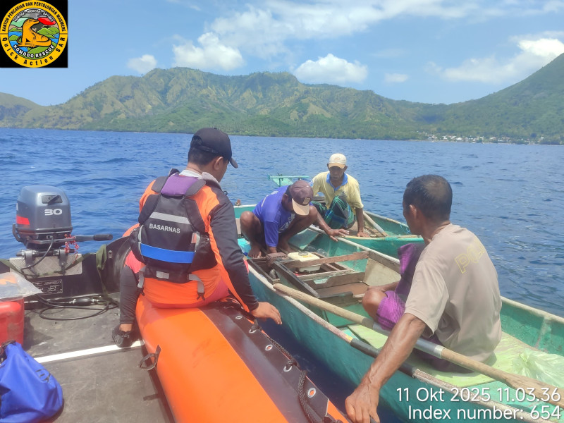 Jatuh dari Sampan Saat Cari Ikan, Nelayan di Ende-NTT Belum Ditemukan