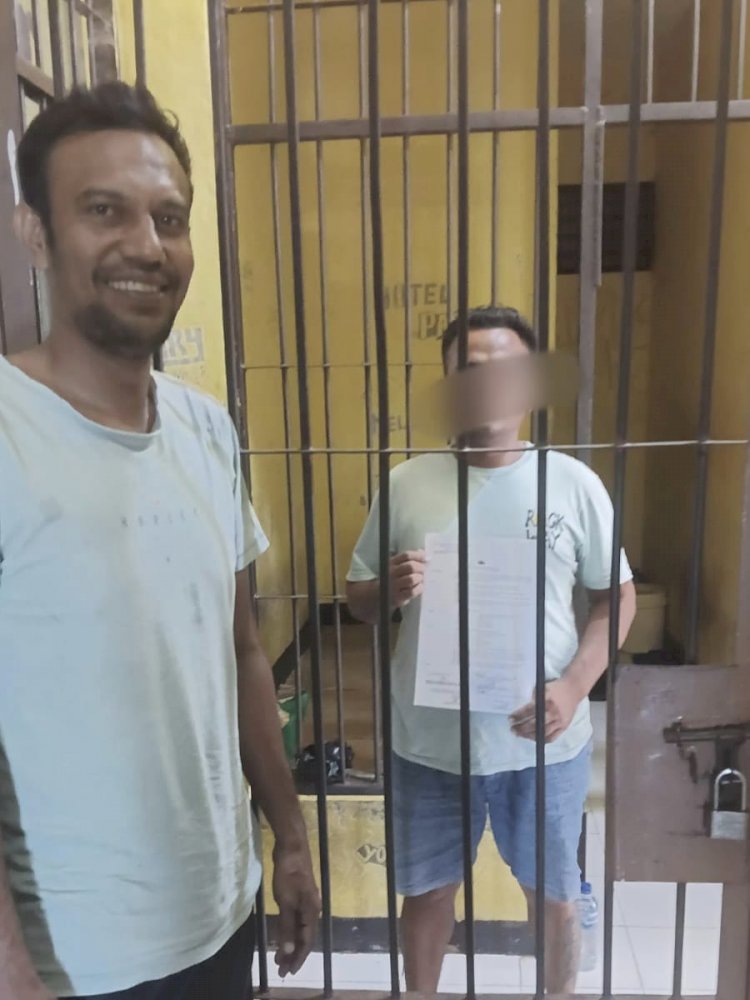 Jadi Tersangka Kasus Penganiayaan, Sopir Mobil Rental Ditahan Polsek Alak