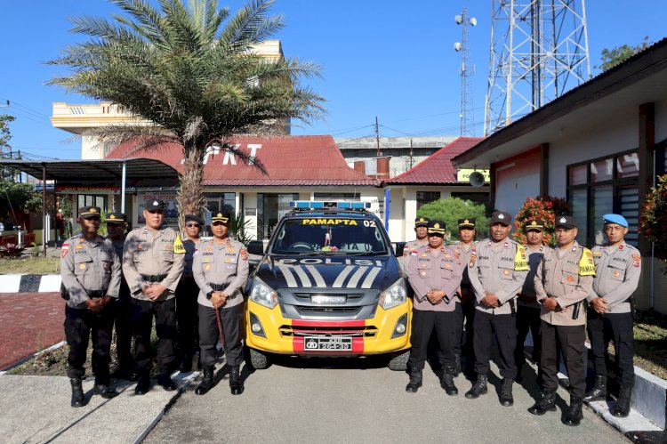 Tingkatkan Layanan Kepolisian, Polres TTS Luncurkan Unit Pamapta
