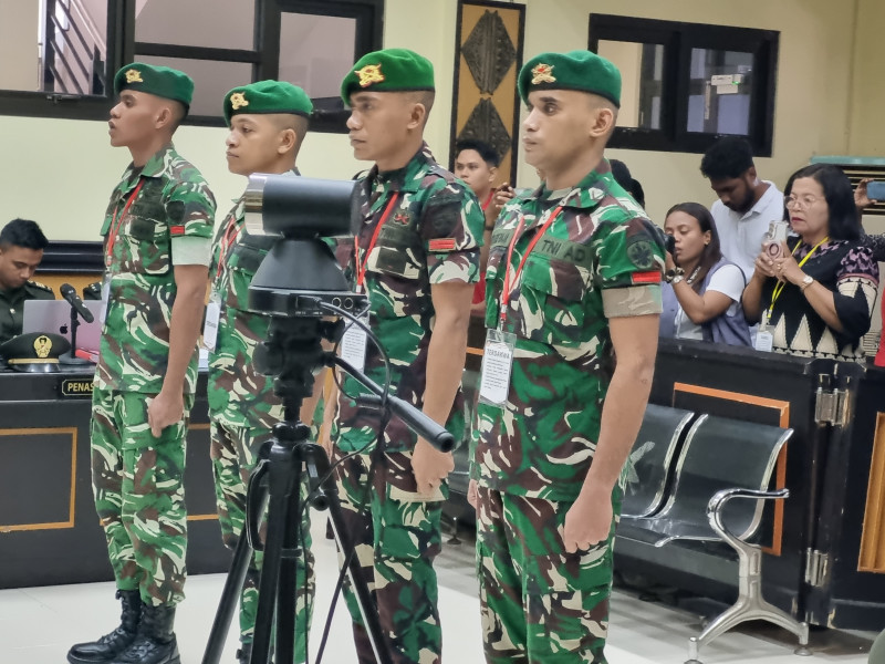 Lagi, Empat Terdakwa Kasus Kematian Prada Lucky Namo Disidangkan