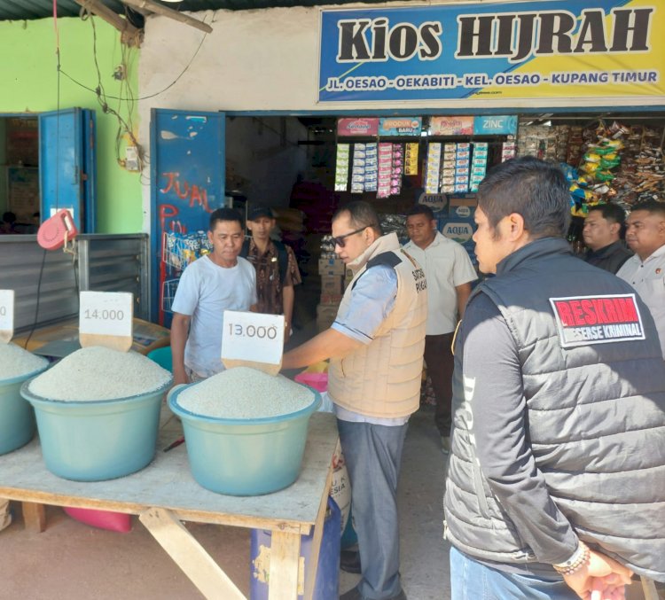 Satgas Pangan Polri Pantau Stabilitas Harga Sembako di Kabupaten Kupang