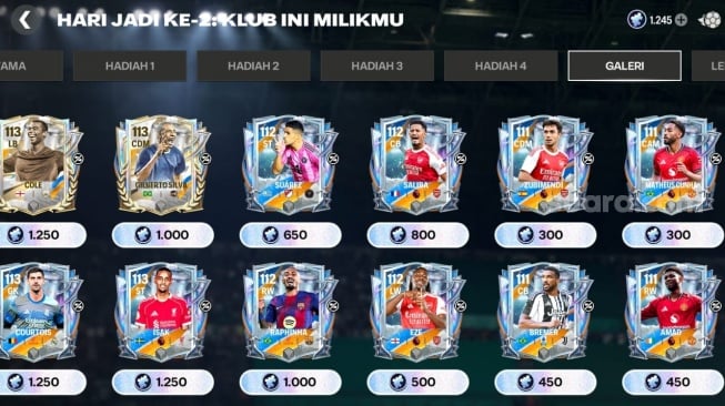 19 Kode Redeem FC Mobile Terbaru 19 Oktober 2025, Berhadiah Pemain OVR 113 dan Paket Rank Up Gratis