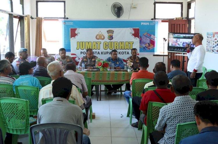 Warga Liliba-Kupang Pertanyakan Keberadaan Polisi RW dan Masalah Pengurusan SIM Saat Jumat Curhat