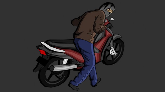 Sepeda Motor Warga Kupang Hilang Saat Diparkir
