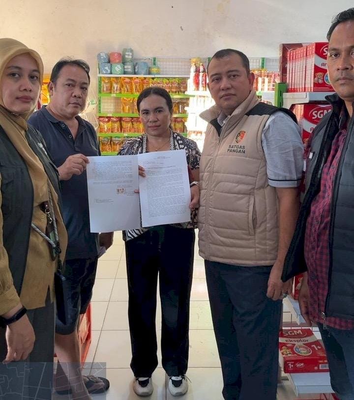 Jual Beras Diatas HET, Tim Gabungan Beri Teguran Kepada Penjual Beras di Malaka