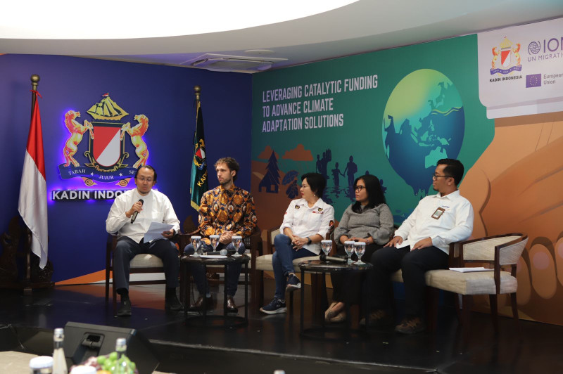 KADIN & IOM Luncurkan Climate Catalytic Fund, Dorong Adaptasi Iklim Inklusif