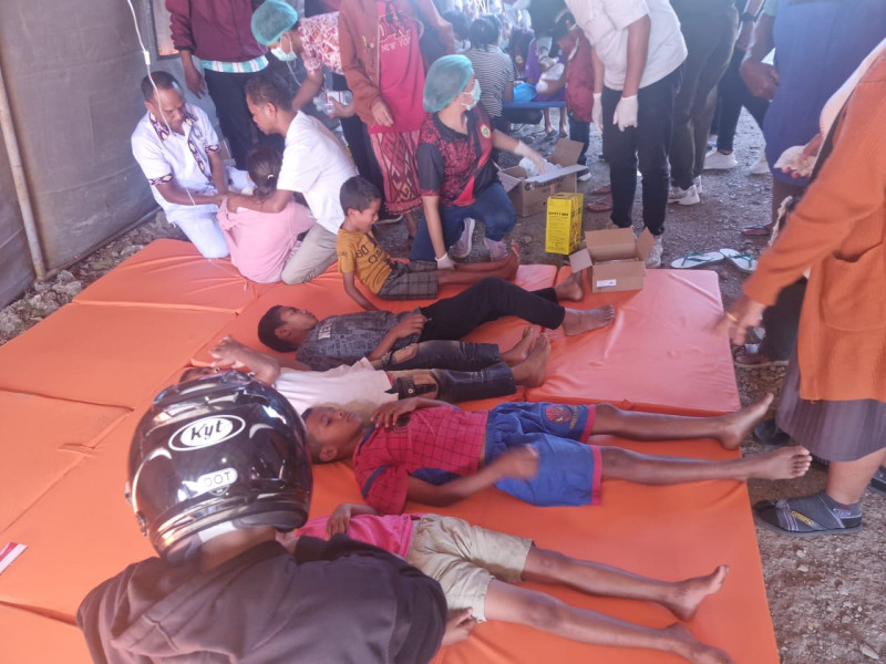 331 Siswa Diduga Keracunan MBG Di Soe-TTS Dirawat intensif di Empat Lokasi, Tersisa 58 Orang Dirawat