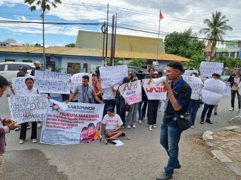 Pasca Putusan Nanti, Elemen Masyarakat Sipil di Kupang-NTT Usul Terdakwa Fajar Ditahan di Lapas Nusakambangan