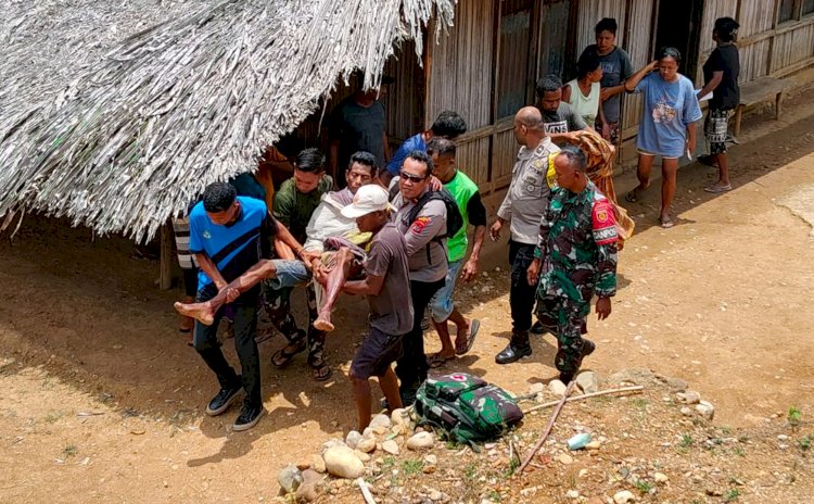 Petani di Belu-NTT Coba Akhiri Hidup Dengan Melukai Lehernya