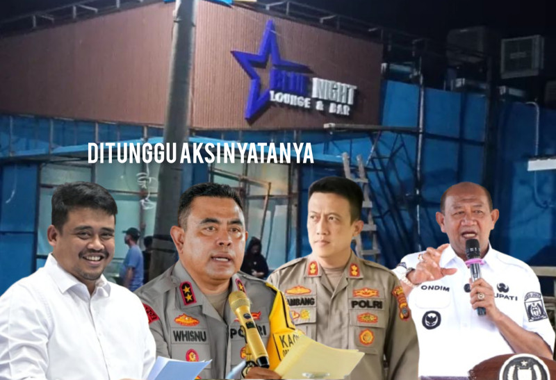 Blue Night Dapat Peringatan Keras: Pencabutan Izin hingga Pembongkaran Bangunan Jika Nekat Beroperasi