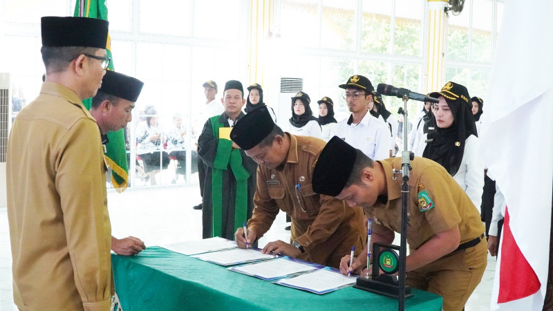 Bupati Langkat Tegaskan Profesionalisme ASN Lewat Pelantikan PPPK Tahap II