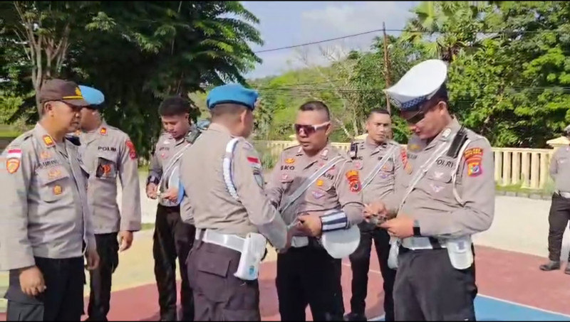Propam Polres Rote Ndao Awasi Ketat Disiplin Anggota Polri