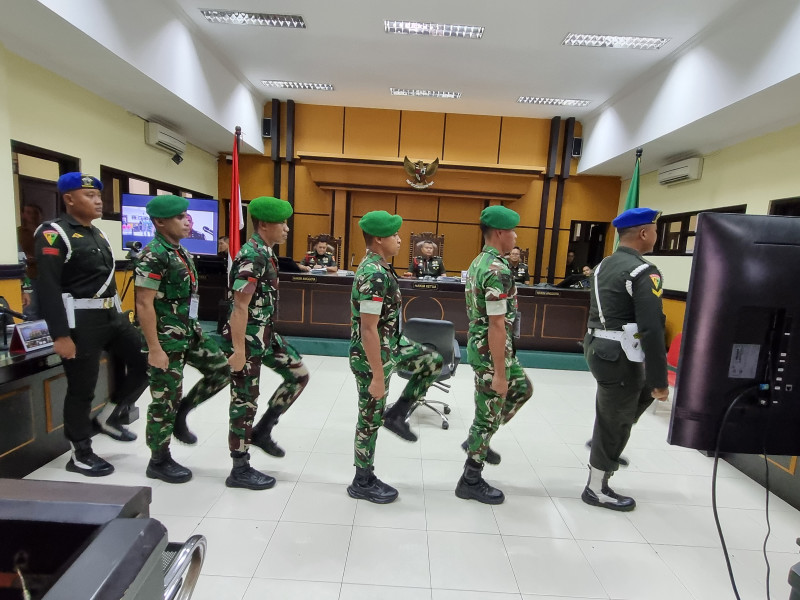 Lima Saksi Dihadirkan Kembali Dalam Sidang Lanjutan Kematian Prada Lucky