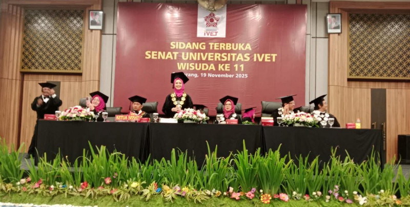 Unisvet Semarang Gelar Wisuda ke 11. Rektor Luluk: Alumni Berperan Penting dalam Pengembangan Institusi