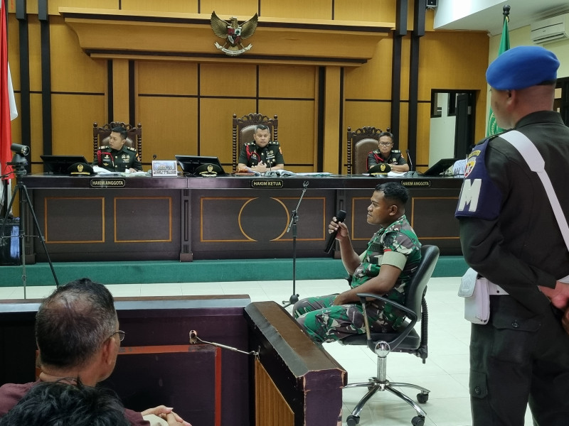 Satu Saksi Kasus Kematian Prada Lucky Kembali Beri Keterangan dalam Sidang Lanjutan