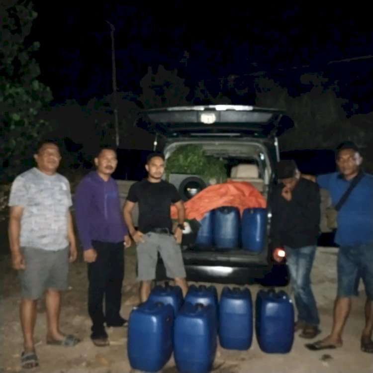 Operasi Selama Tiga Hari, Polda NTT Sita Ribuan Liter Miras Illegal
