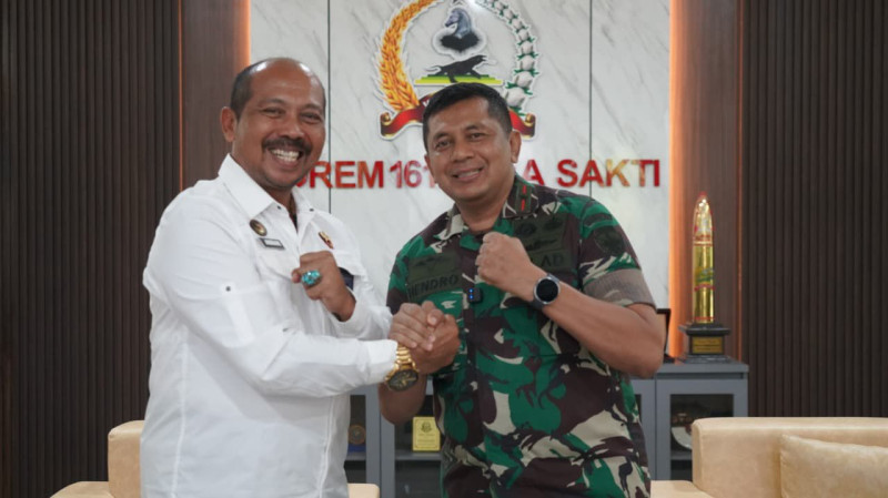 Kanwil Ditjenpas NTT-Korem 161/Wirasakti Perkuat Sinergi Pengamanan dan Pembinaan WBP