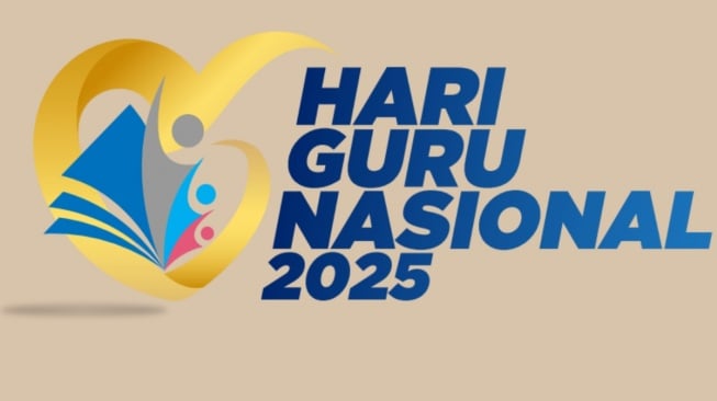 Link Download Logo Hari Guru Nasional 2025 Kemendikdasmen, Tersedia Versi Berwarna dan Hitam Putih