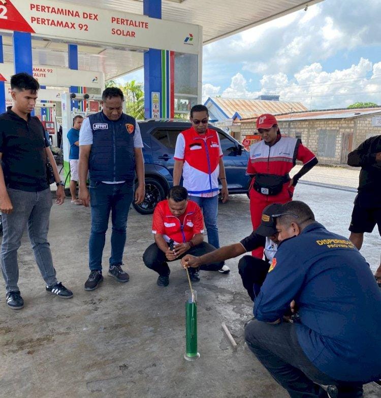 Polda NTT Ukur Kualitas BBM di Delapan SPBU di Kota Kupang