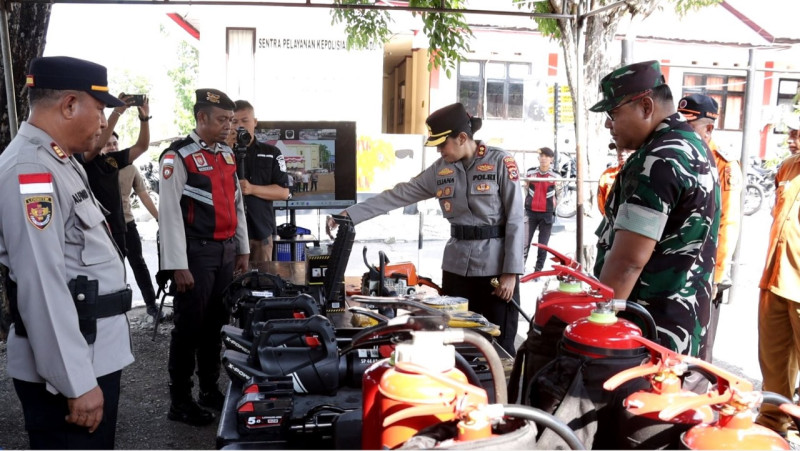 Antisipasi Bencana Alam, Polres TTU Maksimalkan Layanan Call Center 110