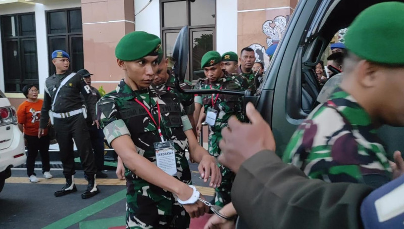 Terdakwa Letda Achmad Singajuru Ungkap Penyesalan Dan Tetap Ingin Berkarier Di TNI