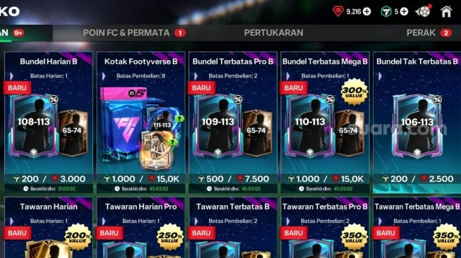 Kode Redeem FC Mobile 2 November 2025: Klaim Pemain Gratis OVR 113, Terbatas Kuotanya!