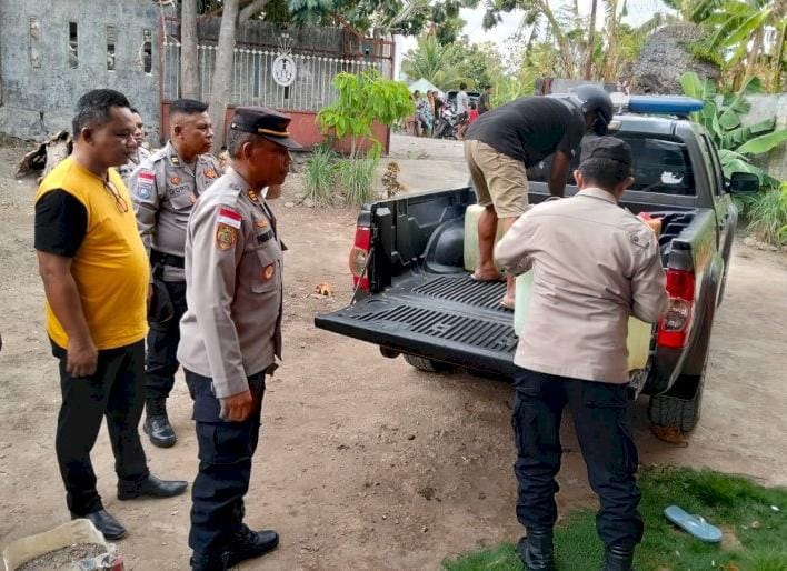 Razia Miras Gencar Dilakukan, Polsek Kota Raja Amankan Miras Tradisional