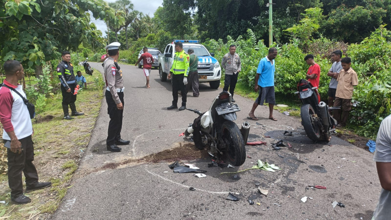 Dua Sepeda Motor Tabrakan di Lembata-NTT, Dua Orang Tewas dan Dua Lainnya Terluka