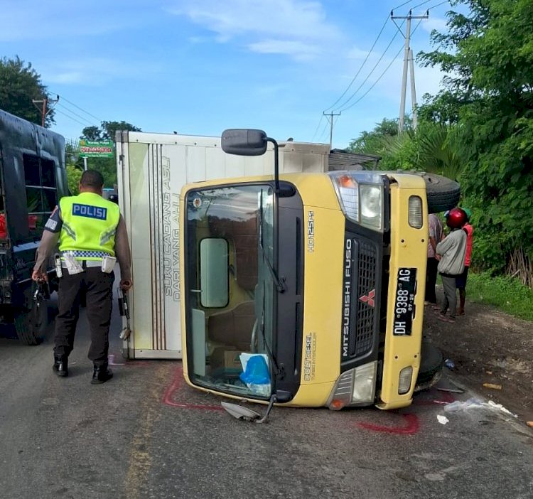 Empat Kendaraan Terlibat Kecelakaan Lalu lintas Beruntun di Kupang-NTT