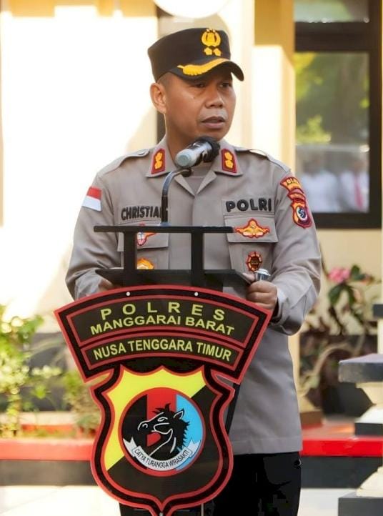 Prihatin Dengan Bencana Kemanusiaan, Kapolres Manggarai Barat Himbau Warga Tidak Main Petasan dan Kembang Api
