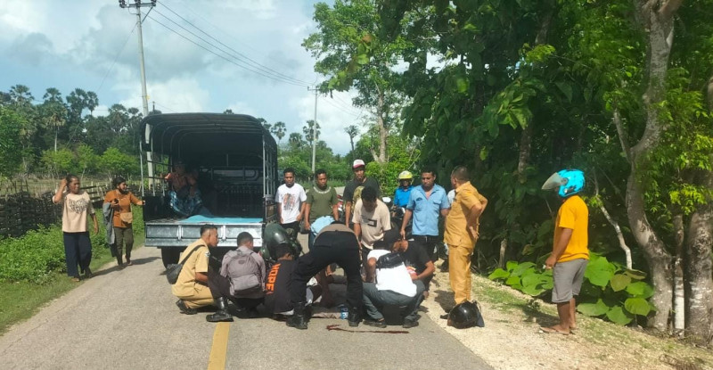 Tabrak Kambing Saat ke Kantor, Anggota Polres Rote Ndao Meninggal dunia