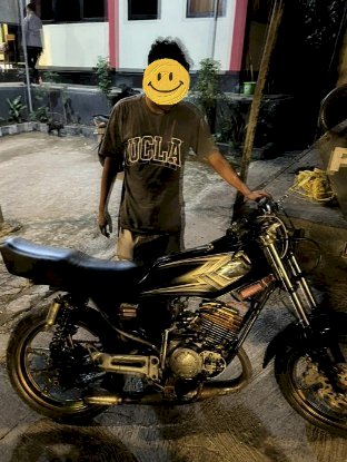 Tertibkan Balapan Liar, Polsek Maulafa Amankan Sepeda Motor RX King Pengguna Knalpot Racing