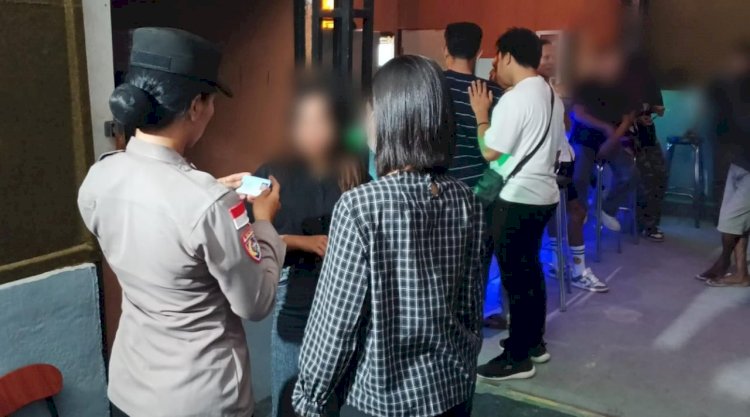 Polres Manggarai Barat Razia Sejumlah THM di Labuan Bajo