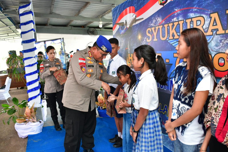 HUT Ke 75, Polairud Polda NTT Gelar Sholat Gaib Dan Doa Bersama Untuk Korban Bencana Sumatera