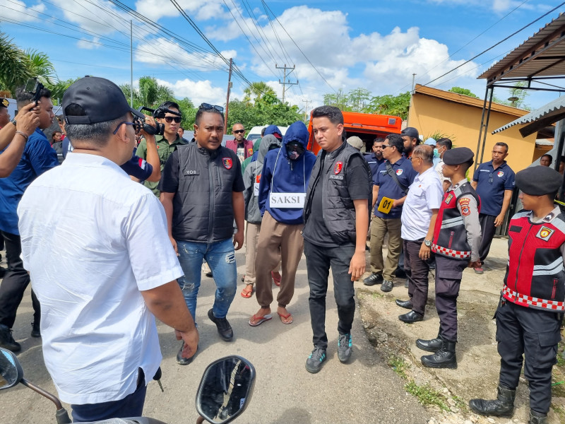 Polda NTT Gelar Reka Ulang Kasus Pembunuhan Mahasiswa di Kupang