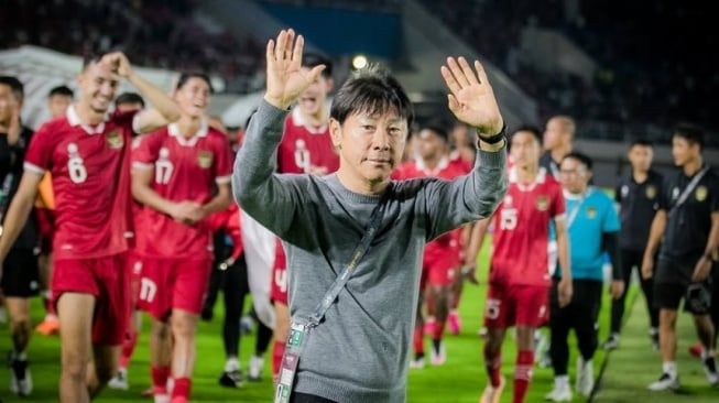 Republik Indonesia Berterima Kasih ke Shin Tae-yong