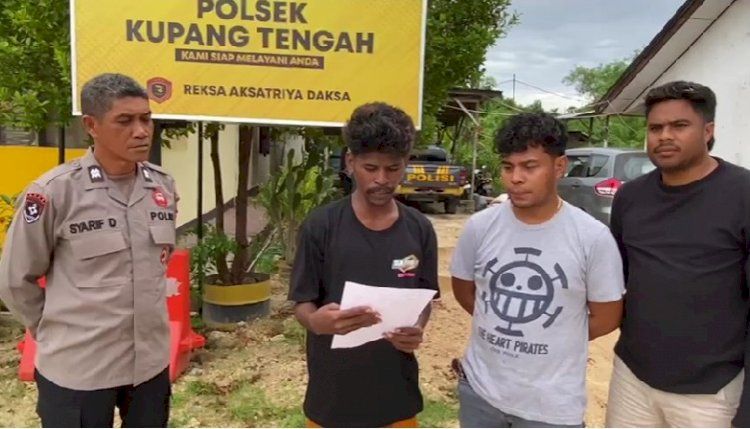 Video Pemalakan Viral di Media Sosial, Pelaku Pemalakan di Kupang Tengah Diamankan Polisi