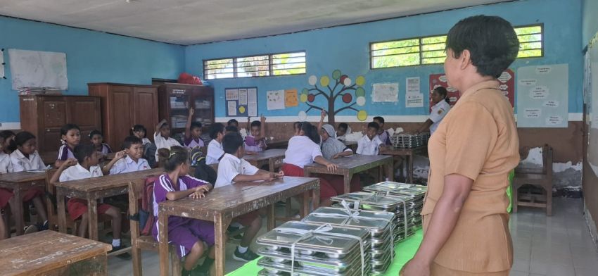Kabupaten Kupang, Satu-satunya Wilayah di NTT yang Gelar Program Makanan Bergizi Gratis