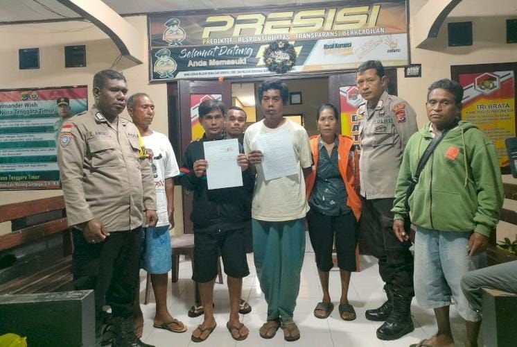 Warga Rote Ndao Ancam Bunuh Rekannya, Polisi Turun Tangan Selesaikan Persoalan Secara Damai