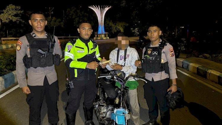 Terlibat Balap Liar, 10 Sepeda Motor Diamankan Polantas Polresta Kupang Kota